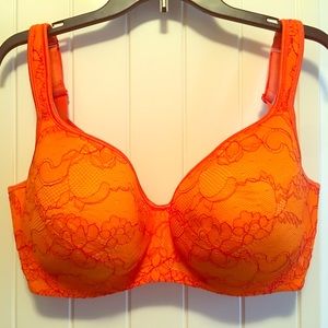 Lane Bryant Orange Bra